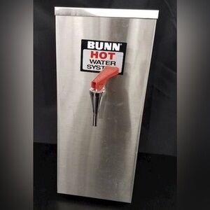 BUNN Stainless Steel Restaurant HOT WATER SYSTEM Dispenser Model OHW, 120V